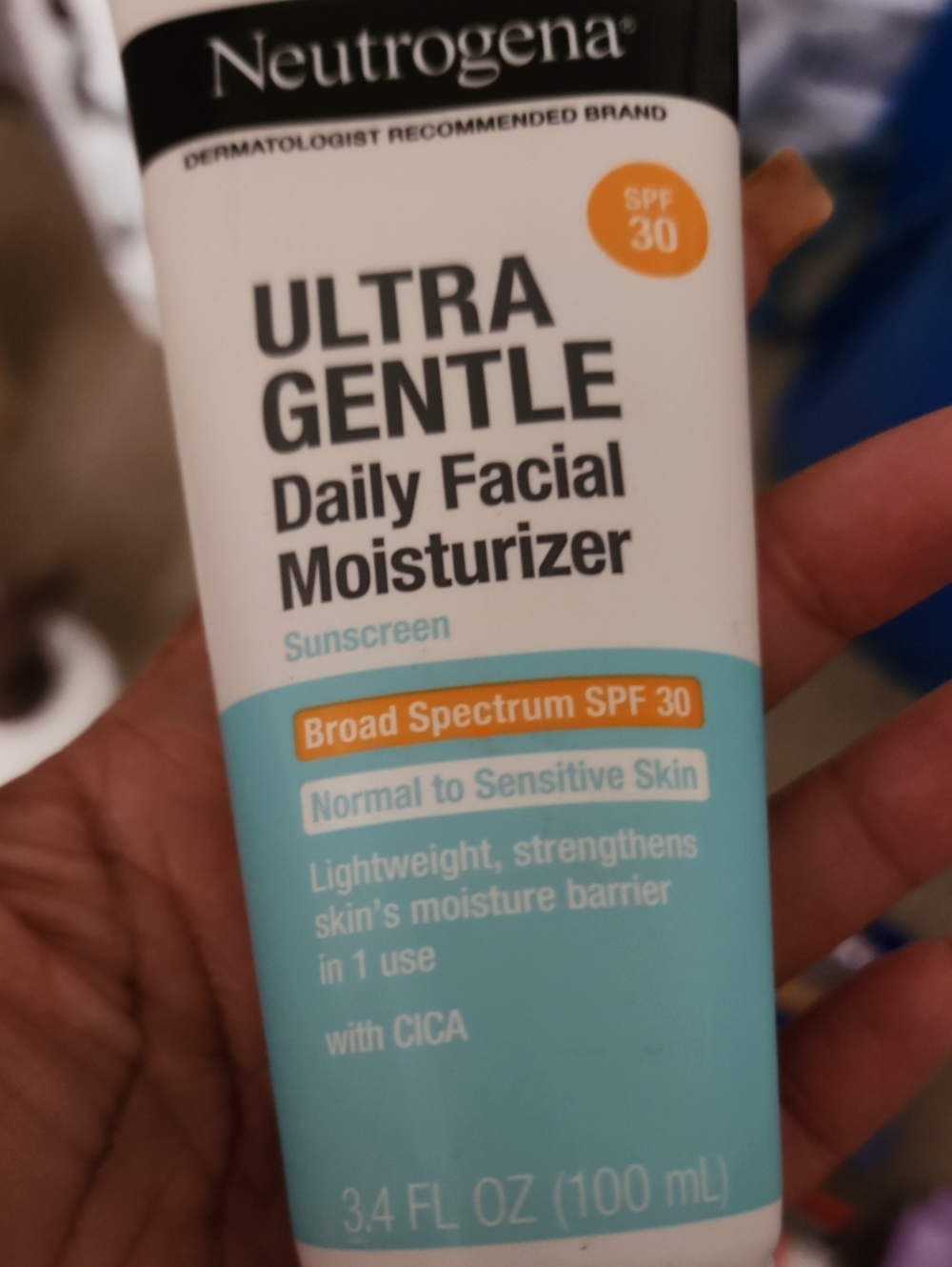 Neutrogena Ultra Gentle Daily Facial Moisturizer SPF 30